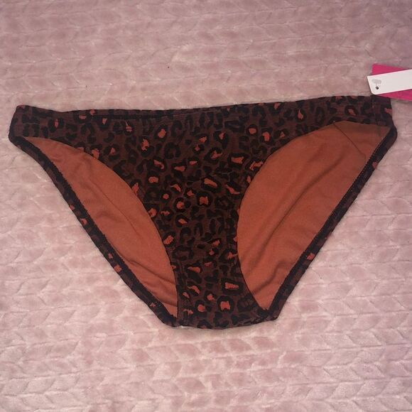 Xhilaration Hipster Leopard Print Bikini Bottom - Picture 1 of 5